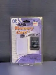 Sealed Gamecube 4Mb Memory Card (Vintage) (HIP GEAR)