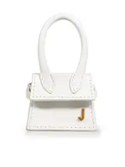 White Leather Le Petit Chiquito Mini Bag