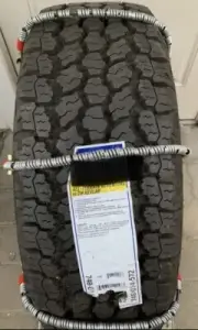 SCC *COMMERCIAL* 37X12.50R15 16 16.5 17 18 13.34mm MANGANESE CABLE TIRE CHAINS