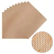 10 Pack Honeycomb Packing Paper 20 Inch x 20 Inch Cushioning Wrap Rolls Brown
