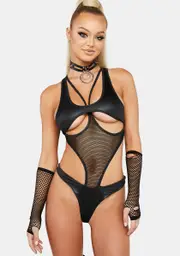 Quick Catch Fishnet Bodysuit