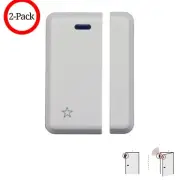 (2-Pack) StarPoint Extra Add-On Window / Door Sensor - Model LD - White