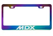Neo Chrome License Plate Frame For Acura MDX