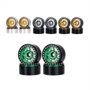 4Pack 1/10 RC Crawler Aluminum Hex Wheel Rims For Axial SCX10 90046 TRX4 D90