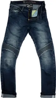 Modeka Sorelle Ladies Motorcycle Textile Pants, blue, Size 34 for Women