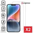 2x Tempered Glass Screen Protector For iPhone 16 15 14 13 12 Pro XS Max XR Plus