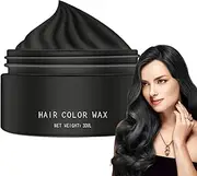 Temporary Hair Color Wax | Color Hair Cream Temporary Dye,Temporary Silver Gray Hair Color Wax for Men, Adults, All Ages, Friends, Beautician, Hairdresser