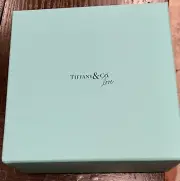 Tiffany & Co. Love Blue Box Large Square Storage/ Gift Box 8.5" x 8.5" x 4"