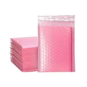 50Pcs Poly Bubble Mailer Envelope Padded Bag Pink Cushioned Mailers 4 Sizes