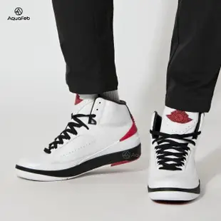 【NIKE 耐吉】Air Jordan 2 Retro Chicago 男鞋 白色 OG 芝加哥 經典 運動 籃球鞋 DX2454-106