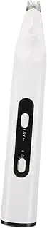 WEKAMOS 1Set Portable Pet Partly Hair Trimmer for Dogs Cats Rechargeable Grooming Tool with LED Light for Precision Trimming for Sensitive Areas Matted Hair Removal