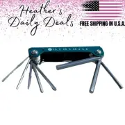 Cycling Repair Metric Folding Allen Hex Wrench Key 1.5-6mm Bike Multi Tool Trail