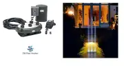 OASE Quintet 5 Jet Fountain Water Feature - 9 Programs adjust Height & Lights