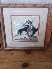Navajo Sand Painting by Michael Watchman; SP23-4
