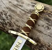 Custom Handmade Excalibur Sword for Merlin Cosplay King Arthur, Knight Templar