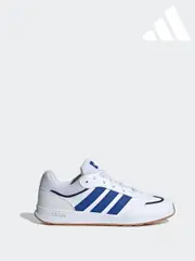 adidas White/Blue Kids Tensaur Switch Trainers (B85215) | $76