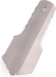 Ultralight Titanium Camping Trowel Backpacking Trowel Portable Camping Shovel Small Potty Spade Hiking Trowel Garden Trowel with Longer Handle