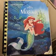 New Little Golden Book The Little Mermaid JUNK JOURNAL Smoke Free