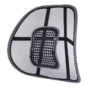 Mesh Back Support Office Chair Car Seat Lower Back Spinal Lumbar Pressure Relief