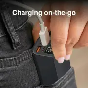 Laser 20,000mAh 100W PD Laptop Power Bank - Black
