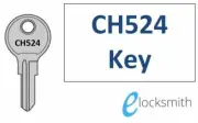 CH524 Key Fits Tool Box, Paddle, Whale Tail Lock, Caravan storage + others