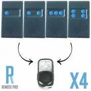 4 x SEAV TXS1 TXS2 TXS3 TXS4 TXS TX6 Garage/Gate Compatible Remote 433.92