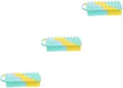 Ipetboom Scalp Massager Brush Comfortable Wear Resistant Exfoliator for Portable Hair Cleaning Tool Bathing Scrubber for All Hair Design for Home Travel