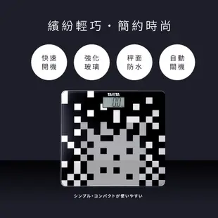 日本TANITA強化玻璃時尚超薄電子體重計HD-380-三色-台灣公司貨