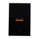 法國RHODIA 上掀式騎馬釘空白筆記本/ A4+/ Black/ Plain