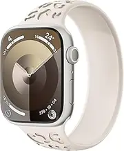 Solo Loop Compatible With Apple Watch Band 42mm 41mm 40mm 46mm 45mm 44mm 38mm 49mm for Men Women,Soft Silicone Leopard Print Engraved Strap for Apple Watch Series 9 Ultra/Ultra 2 10 8 7 6 5 4 3 2 1 SE