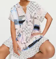 NWT PETER ALEXANDER LADIES PATCHWORK NIGHTIE SIZE 3+ / AU 24 - 26