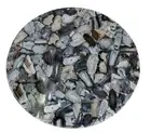 24"x 24" Agate Side Table Top, Natural Agate Side Table, Round Agate Table Decor