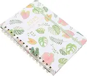 Beavorty Teacher Planner a Academic Planner Book Portable Notebook Coil Binding