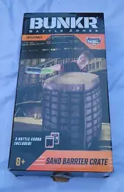 Bunkr Battle Zones Inflatable Sand Barrier Crate Barrel For Nerf New In Box