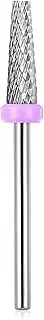 Nail Drill Bits Professional Safety Nail Bit Safety Under Nails Cleaner Tungsten Carbide Sliver 3/32" Cuticle Remover Drill Bit for Manicure Home Salon Tools