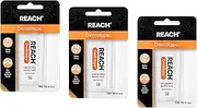 Reach Dentotape Unflavored Waxed Floss 100yd (Pack of 3)