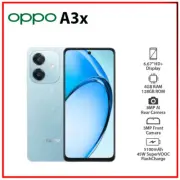 (Unlocked) OPPO A3x 4GB+128GB BLUE Global Ver. Dual SIM Android Cell Phone