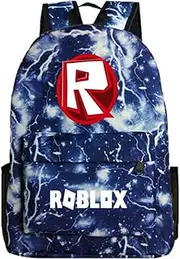 [HERSE] Roblox Backpack School Bag Glow in Dark, Thunder