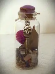 INSIGHT Charm/Spell/Intention Jar Crystals Herbs Wicca Druid Folklore Remedy