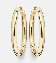 [Jennifer Fisher] Jennifer Fisher Jamma 10kt gold-plated hoop earrings One Size gold