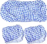 2 Sets Picnic Table Cover Red Tablecloth Outdoor Table Cover Travel With Bench Pvc Lattice