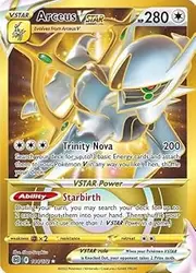 Pokemon – Arceus Vstar 184/172 – Brilliant Stars – Secret Rare – Gold Holo - Single Card