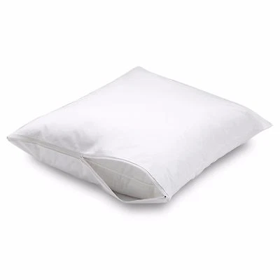4 Pack Premium Deluxe Luxurious Fabric Zippered Pillow Cover Bed Bug Protector