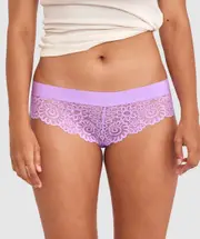 Audrey Brazilian Knicker - Light Purple