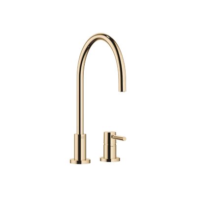 Dornbracht TARA Two-hole mixer Durabrass (23kt Gold) 32816888-09