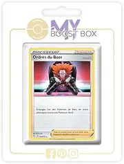 my-booster SWSH045-FR25-MB-058 Ordres du Boss (Lysandre) 058/072 Reversible Holo Myboost X Epée et Bouclier 4.5 Destinées Radieuses Box of 10 French Pokémon Cards
