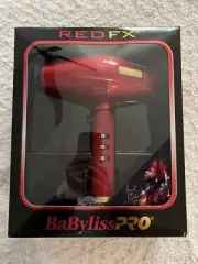 BaByliss PRO Red FX High Performance Turbo Hair Dryer Influencer Hank The Barber