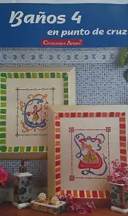 OOP Spainish cross stitch magazine. Banos No 4