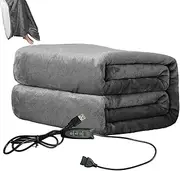 3-Speed Electric Heating Blanket ? USB Thermal Shawl Wrap for Women | Thicken Warm Accessories with 3 Heat Modes, 3 Time Levels, Large Heating Area | Soft Flannel, Heated for Comfort