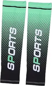 Cool Sleeves Arm Sleeves Sleeve Protectors Arm Sleeve for Sun Protection Basketball Arm Sleeve Versatile Sleeve Devices Arm Guard UV Protection Sleeves Ice Silk Fiber Green